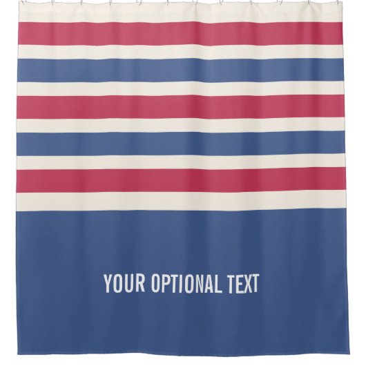 Het gordijn van de de douanedouche van het Patroon (Voorkant)