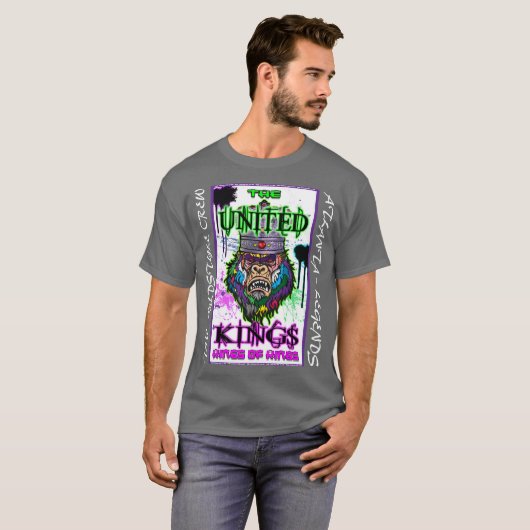 Het GORILLA ATL T-shirt (Voorkant volledig)