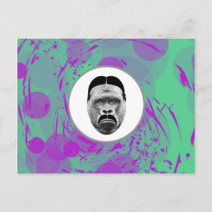 Het Gorilla-Briefkaart Briefkaart
