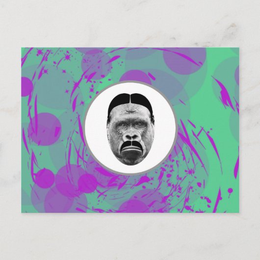 Het Gorilla-Briefkaart Briefkaart (Voorkant)