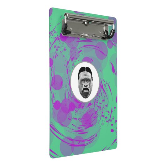 Het Gorilla Mini-klembord Mini Klembord (Schuin)