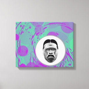 Het Gorilla Wrapped Canvas Afdruk