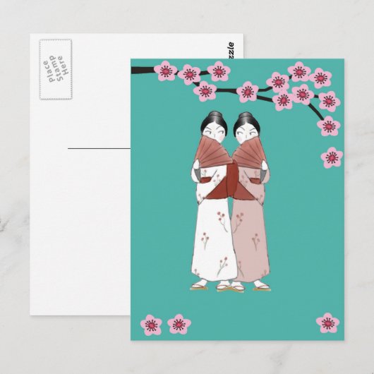 Het Gossips-Briefkaart Briefkaart (Voorkant / Achterkant)