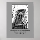 Het Gothic Quotables Poster 'The Bell Tower' (Voorkant)