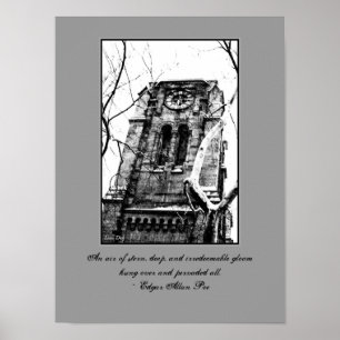 Het Gothic Quotables Poster 'The Bell Tower'