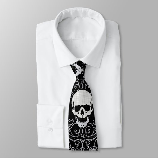 Het  Gothic Skulls Gentleman's Stropdas (Gebonden)