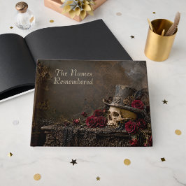 Het Gothische Halloween-gastenboek 'The Names Reme Gastenboek