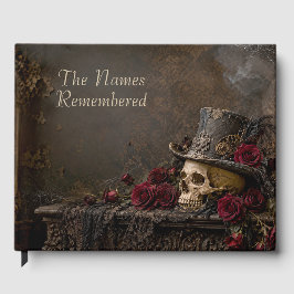Het Gothische Halloween-gastenboek 'The Names Reme Gastenboek