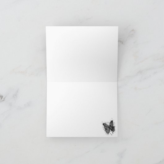 Het gotische Hart dankt u nota neemt van Kaart (Binnen)