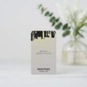 Het Gotische Nieuws Van de binnenstad van de Visitekaartje (Staand voorkant)