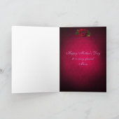 Het gotische Rood nam & de Paarse Kaart van het (Binnen)