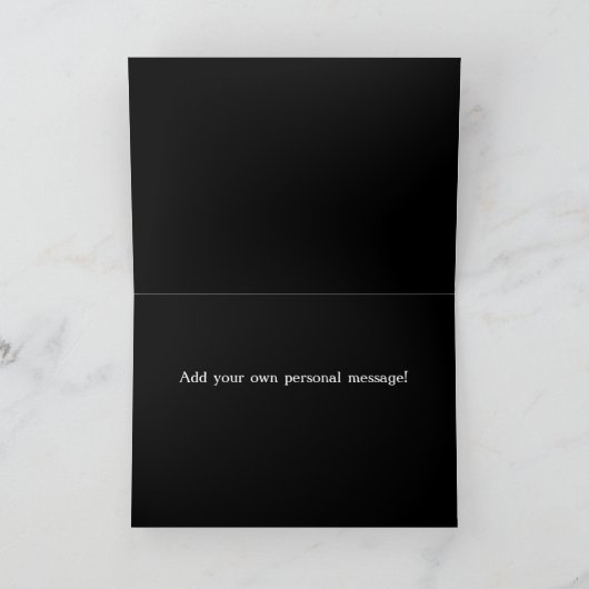 Het gotische Wenskaart van de Liefde Kaart (Binnen)