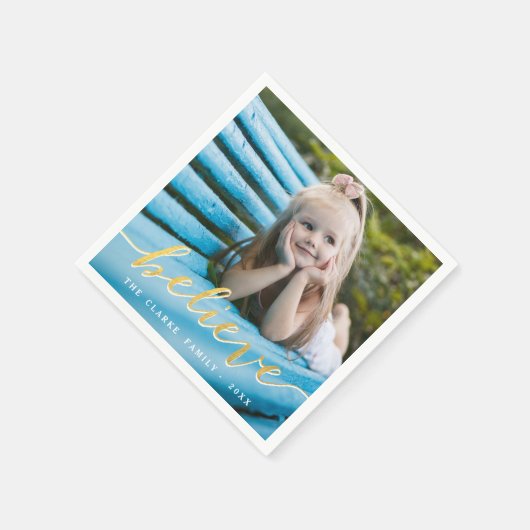 Het goud gelooft de Servetten van het Document van (Hoek)