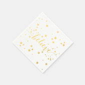 Het goud gelooft Handschrift 2% de Servetten van (Hoek)