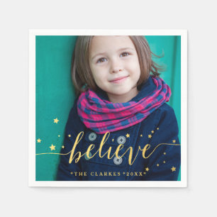 Het goud gelooft Manuscript   de Servetten van het