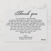 Het goud nam het Menu van het Diner van het (Achterkant)