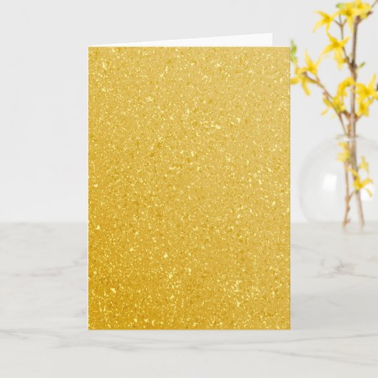 HET GOUD SCHITTERT ACHTERGROND KAART (Gele Bloem)