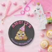 Het goud schittert de Borden van het Document van Papieren Bordje (Feest)