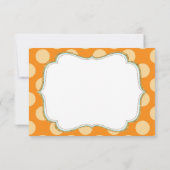 Het Goud van de Jongen van de Pompoen van de Bedankkaart (Achterkant)