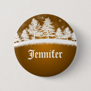 Het Goud van de Naamplaatjes van de Partij van de Ronde Button 5,7 Cm