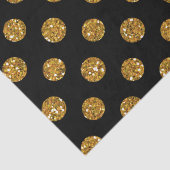 Het Goud van Faux schittert het Patroon van Tissuepapier (Detail)