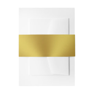 Het Goud van Faux Uitnodigingen Wikkel