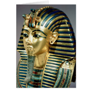 Het gouden begrafenismasker van Tutankhamun