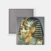 Het gouden begrafenismasker van Tutankhamun Magneet (Voorkant / Achterkant)