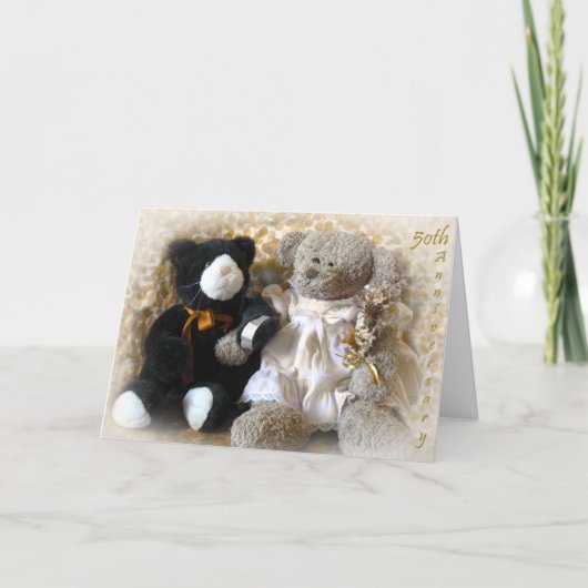 Het gouden Boeket van het Jubileum van Beer Kaart (Voorkant)