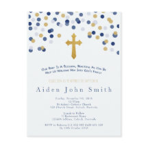 Het Gouden Doopsel van de Jongen van het baby