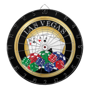 Het gouden en Zwarte Dartboard van de Pook Dartbord