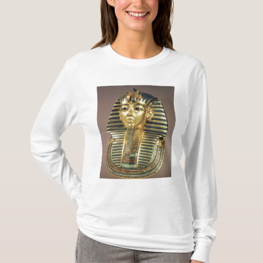 Het gouden funeraire masker, van de tombe van t-shirt (Voorkant)