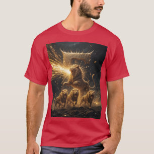 Het gouden gebulder van de trompet t-shirt