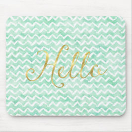 Het Gouden Hallo van de elegante van de Munt van Muismat