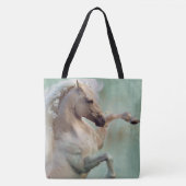 Het gouden hengstenpaard - Canvas tas (Voorkant)