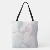 Het gouden hengstenpaard - Canvas tas (Achterkant)