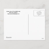 Het gouden jaar van het konijn Briefkaart (Achterkant)