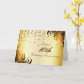 Het gouden Jubileum van het Huwelijk van het Kaart (Gele Bloem)