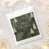 Het Gouden Kerstwoud Bedankzakje (Geknipt)