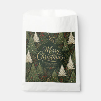 Het Gouden Kerstwoud Bedankzakje