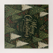 Het Gouden Kerstwoud Legpuzzel (Horizontaal)