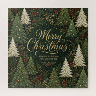 Het Gouden Kerstwoud Legpuzzel