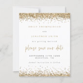 Het gouden Manuscript van Glitter van de begroting (Voorkant)