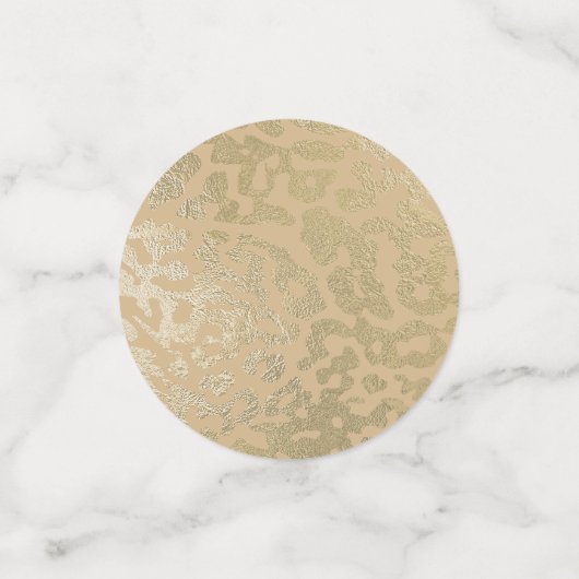 Het gouden Patroon van het Jubileum Confetti (Kleine voorkant)