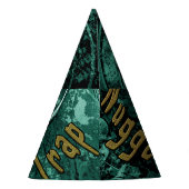 Het gouden pet van de overvalpartij feesthoedjes (Achterkant)