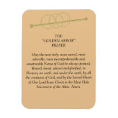 Het Gouden Pijl Gebed Magneet (Verticaal)