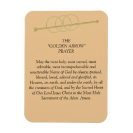 Het Gouden Pijl Gebed Magneet