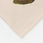 Het gouden Roos Fleece Deken (Hoek)