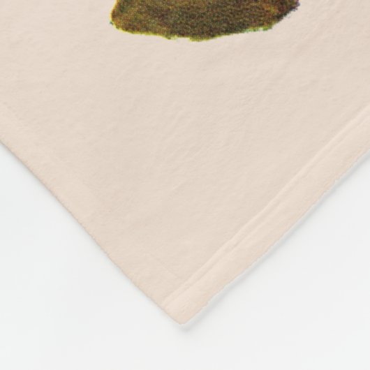 Het gouden Roos Fleece Deken (Hoek)