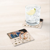 Het gouden Roos Kartonnen Onderzetters (Insitu)